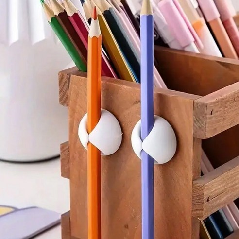 엔더 USB 충전 케이블 선정리 홀더 클립 1구, 10개, 화이트