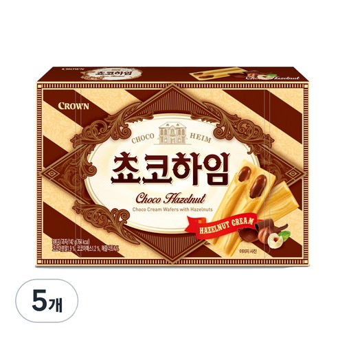 크라운 쵸코하임, 142g, 5개