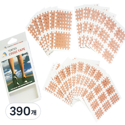 템텍스 격자 테이프 혼합형, 1개입, 390개