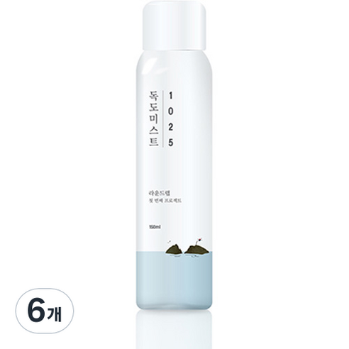 라운드랩 1025 독도 미스트, 150ml, 6개