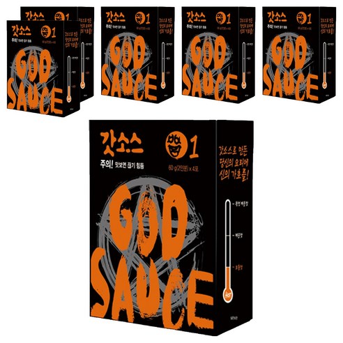 갓소스 만능양념소스 1단계 순한맛, 60g, 24개