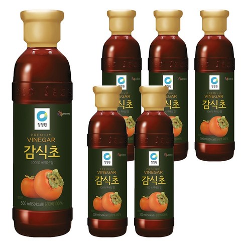 청정원 감식초, 500ml, 6개