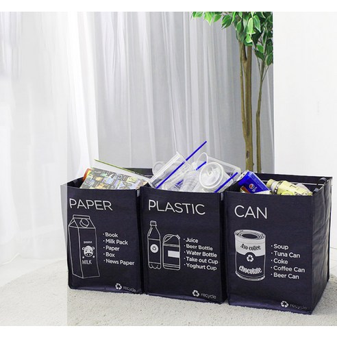 Asso Living Revens 清潔 分離收集 回收 分離箱 垃圾桶 分離袋