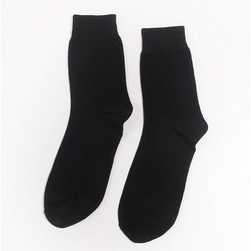 발끝에서 시작되는 프리미엄 스타일, 두발로 남성용 무지 중목 양말