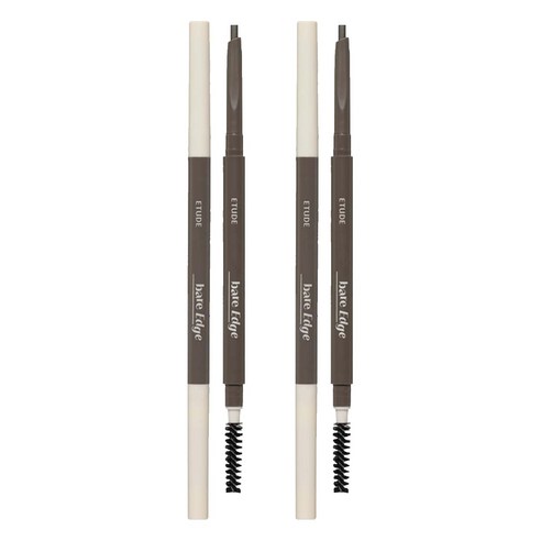 에뛰드 베어 엣지 슬림 브로우 0.1g, 03 그레이 브라운, 2개