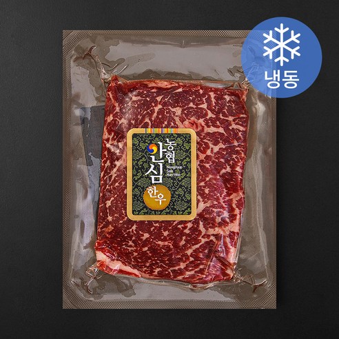 농협안심한우 슬라이스 우둔 1등급 (냉동), 100g, 1개