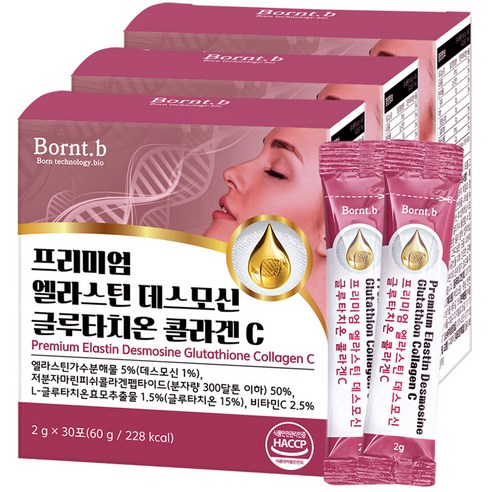 본트비 프리미엄 엘라스틴 데스모신 글루타치온 콜라겐C, 60g, 1개