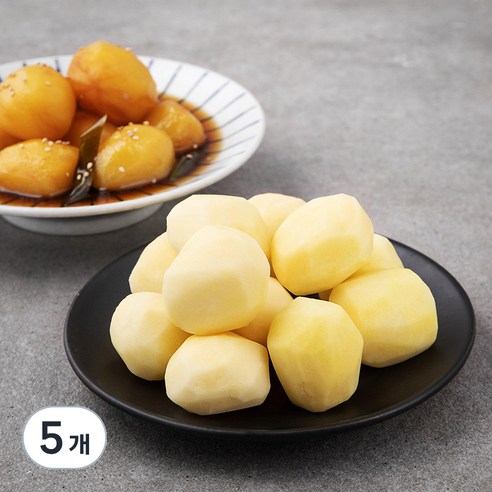 국내산 깐 조림감자, 500g, 5개