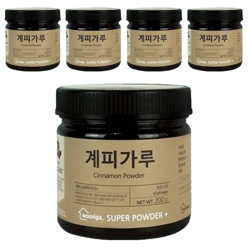 우리가스토리 계피가루, 200g, 5개