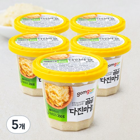 곰곰 다진마늘, 250g, 5개