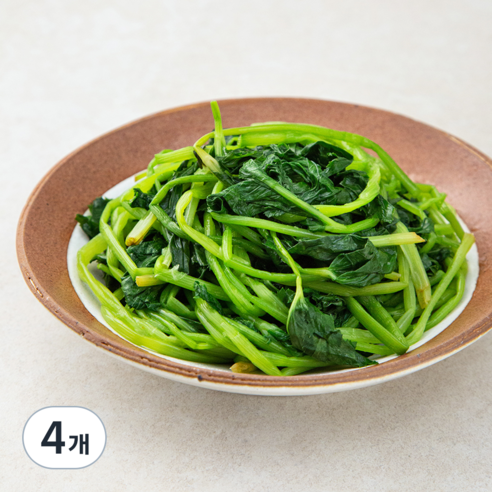 국내산 데친 참나물, 300g, 4개