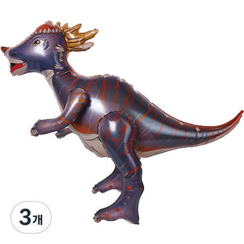 3D 입체 공룡 풍선, 스티키몰로크, 3개