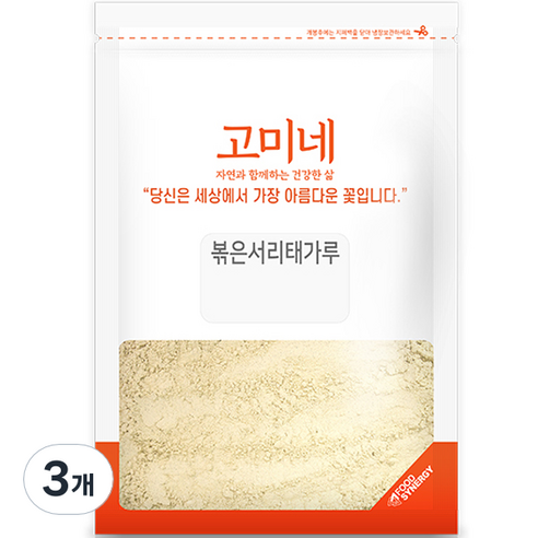 고미네 볶은서리태가루, 500g, 3개