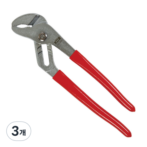 케이디와이 워터펌프플라이어 경제형 30cm KCL-300, 3개