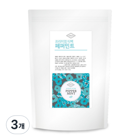 라돌체비타 페퍼민트 삼각티백, 1g, 50개입, 3개