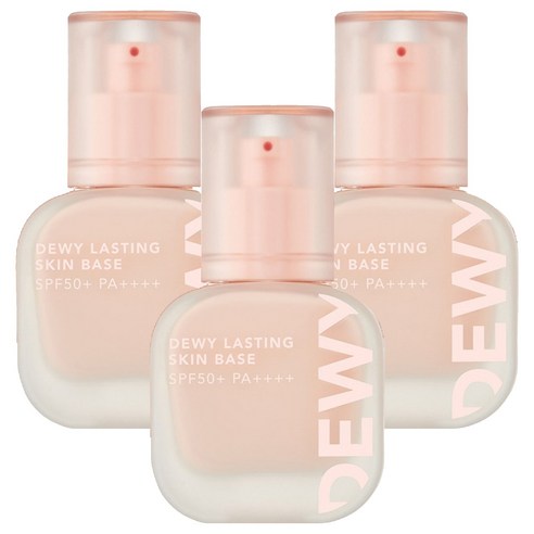 fmgt 듀이래스팅 스킨 베이스 35ml, 01 글로우, 3개