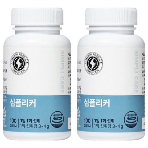 심플리케어 심플리커, 100g, 2개