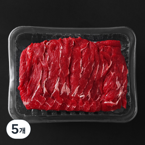 호주산 소고기 앞다리 불고기용 (냉장), 5개, 400g