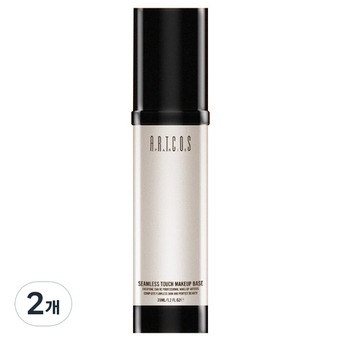 아트코스 씸레스 터치 메이크업 베이스 30ml, 01 펄아이스, 2개