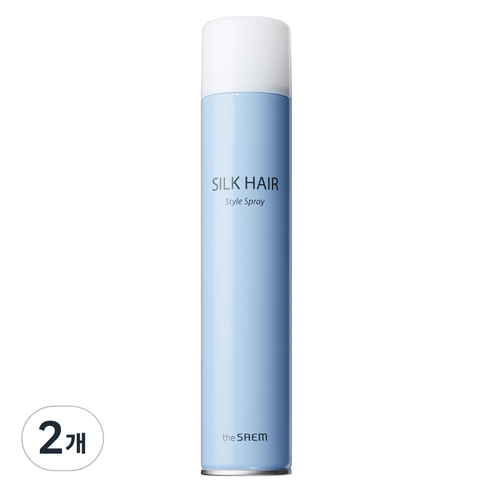 더샘 실크 헤어스타일 스프레이, 300ml, 2개