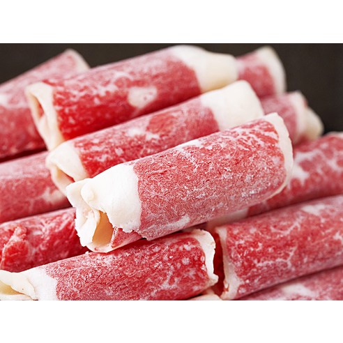 부드러운 식감과 풍부한 육즙의 프리미엄 곰곰 1등급 차돌박이