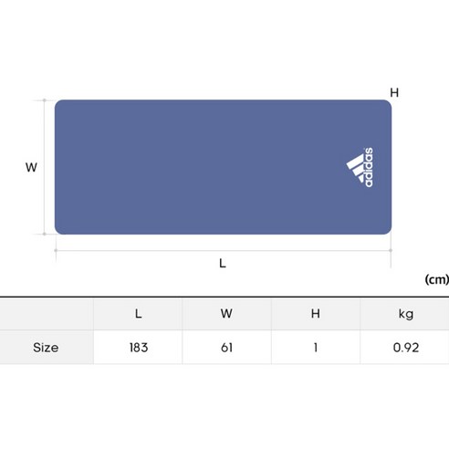 아디다스 피트니스 요가매트: 편안하고 안정적이며 다목적적인 운동 필수품