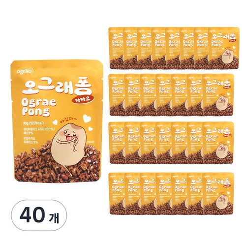 오그래 오! 그래퐁, 30g, 40개