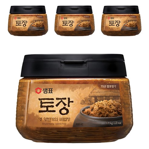 샘표 토장, 1.9kg, 4개
