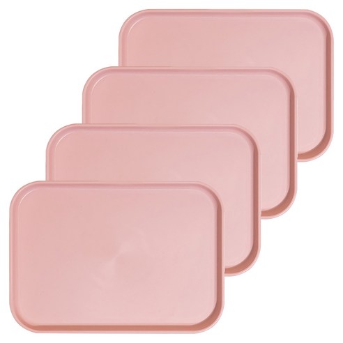 제로웨이스트 파스텔 트레이 4p, 핑크, 4개