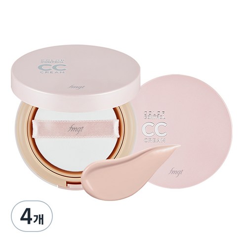 더페이스샵 아우라 CC 크림 SPF30 PA++, 01 화사한 베이지, 4개, 20g