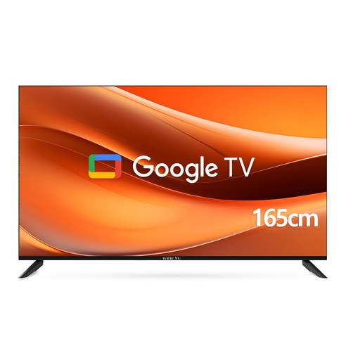 65인치tv  와이드뷰 4K UHD 구글3.0 스마트 TV, 165cm, WGE65UT1, 스탠드형, 방문설치