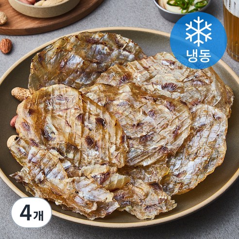 바다원 조미 참쥐포, 300g(중형), 4개