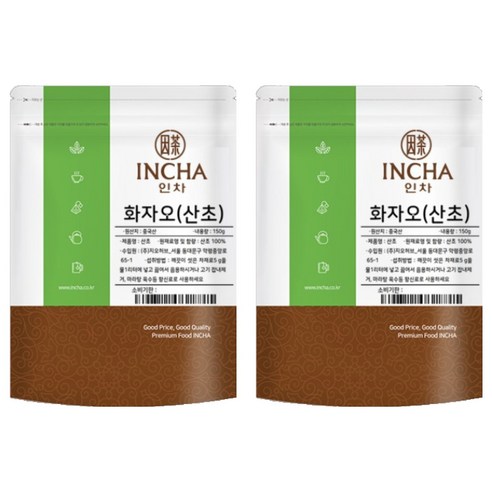 인차 화자오 산초, 2개, 150g