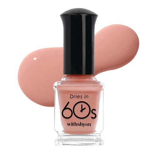 위드샨 유광타입 60초 네일라커 매니큐어 9ml, M69 샐먼핑크, 1개