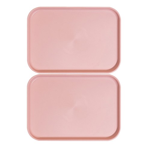 제로웨이스트 파스텔 트레이 2p, 핑크, 2개