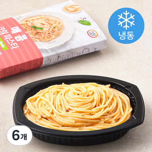 쉐프스토리 매콤 크림 파스타 (냉동), 240g, 6개