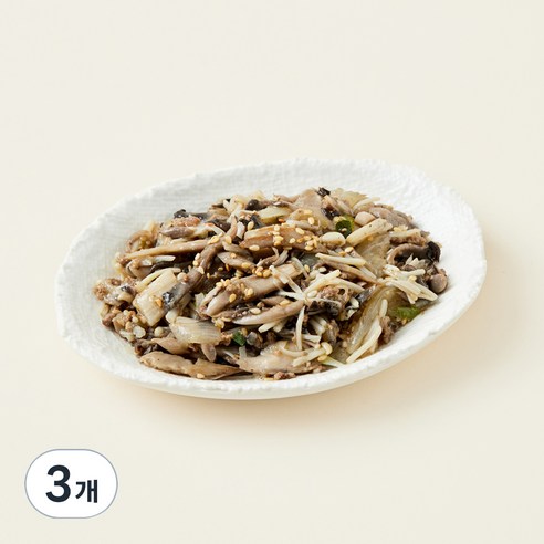 킨더가든 소고기 버섯볶음, 80g, 3개