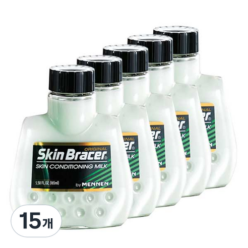 멘넨 스킨브레이서 스킨 컨디셔닝 밀크, 165ml, 15개