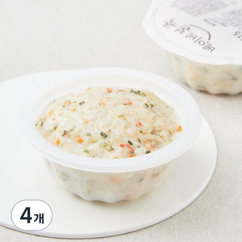 베이비본죽 게살진밥 완료기, 200g, 4개