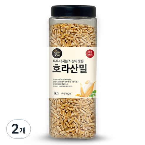 프라임필드 호라산밀, 1kg, 2개