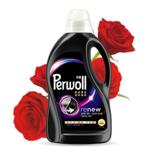 깊고 짙은 색 옷을 위한 완벽한 선택, 퍼울 다크 세탁세제