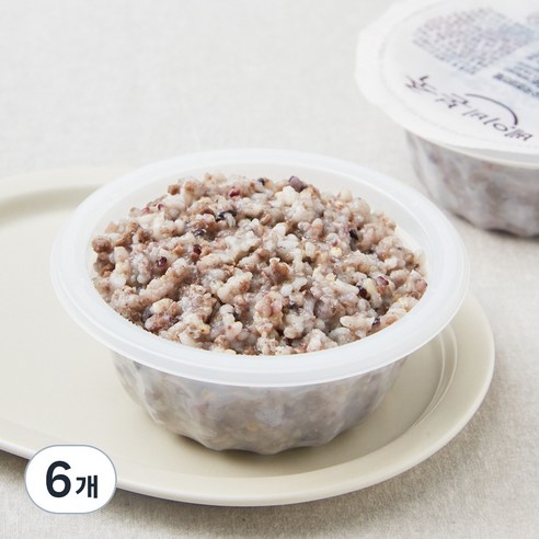 베이비본죽 한우 오곡 영양 진밥 완료기, 200g, 6개