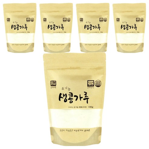 온뜨락 유기농 생콩가루, 5개, 180g