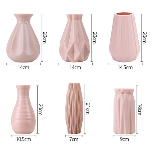 인테리어의 주인공이 될 파스텔 화병 세트