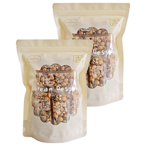 쿠킹스토리 러블리강정 견과 오란다 10p 랜덤발송, 200g, 2개