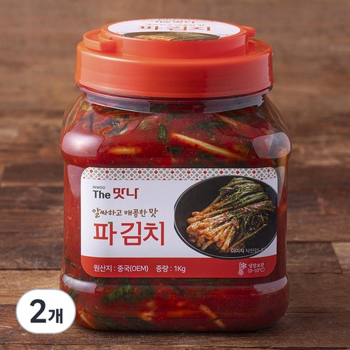 인우 더맛나 파김치, 1kg, 1개' 최저가 검색, 최저가 9,790원