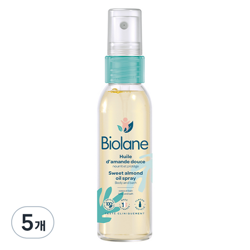 비올란 스위트 아몬드 오일 스프레이, 5개, 75ml