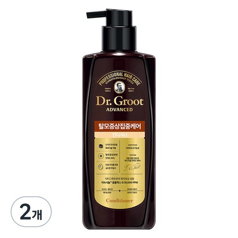 닥터그루트 집중케어 컨디셔너, 400ml, 2개