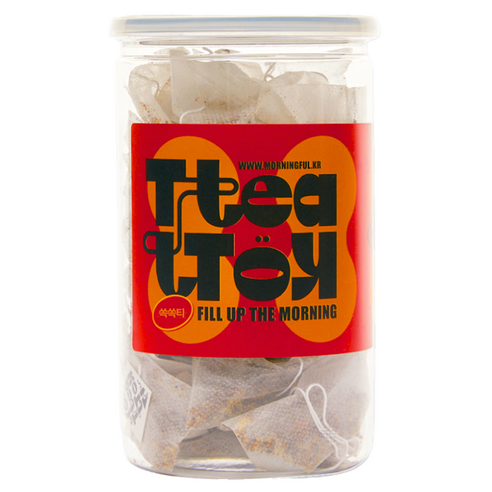 가벼운 아침을 여는 비밀, 티톡티톡 모닝풀 호박팥차!