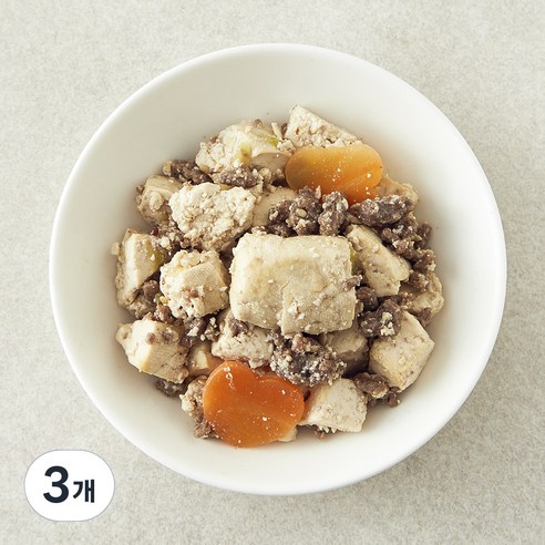 킨더가든 우리아이 소고기 두부조림, 100g, 3개